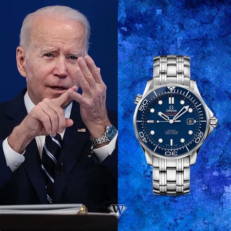 biden omega speedmaster|Biden omega seamaster.